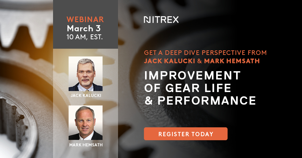 Webinar: Improvement of Gear Life and Performance