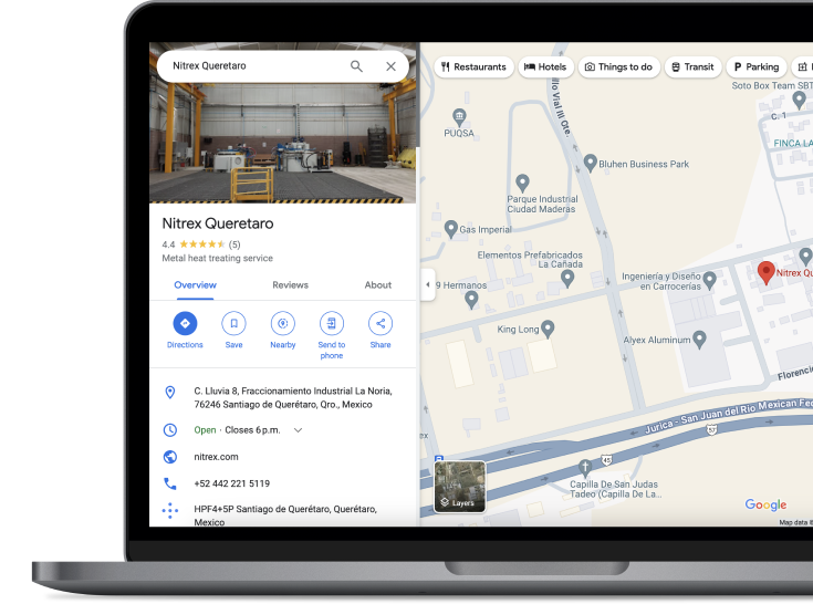 Nitrex Querétaro Mexico heat treating services center