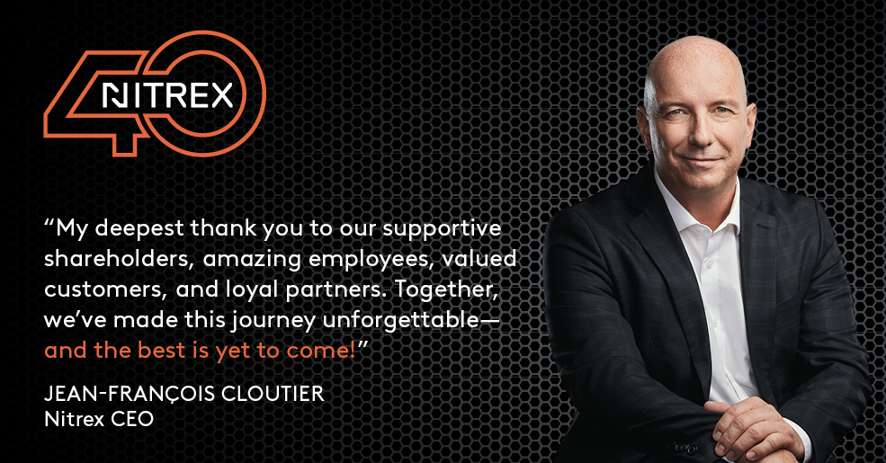 CELEBRATING 40 YEARS WITH NITREX