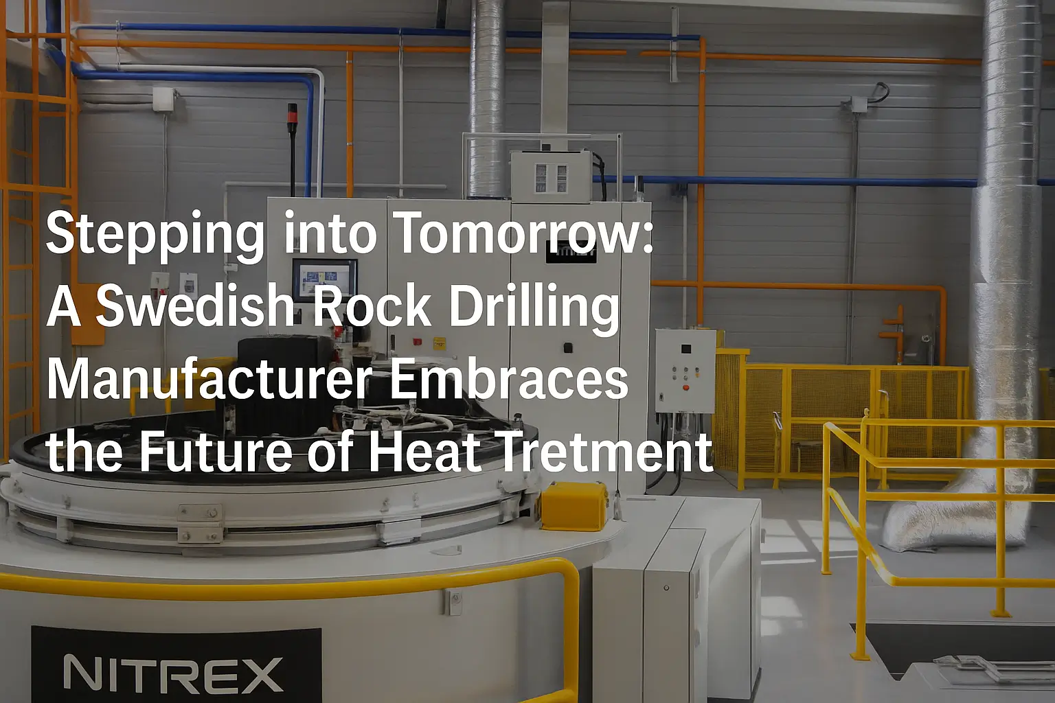 Stepping into Tomorrow: A Swedish Rock Drilling Manufacturer Embraces the Future of Heat Treatment